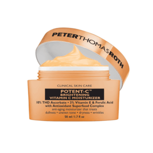 Disote Potent-C Brightening Vitamin C Moisturizer – Antioxidant Hydration for Radiant Skin (1.7oz)